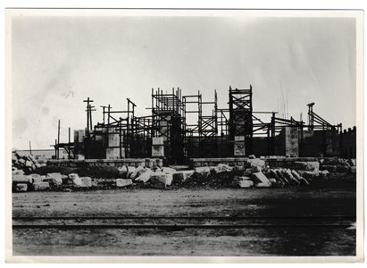 Avance de la obra al iniciar la guerra cristera · ca. 1926