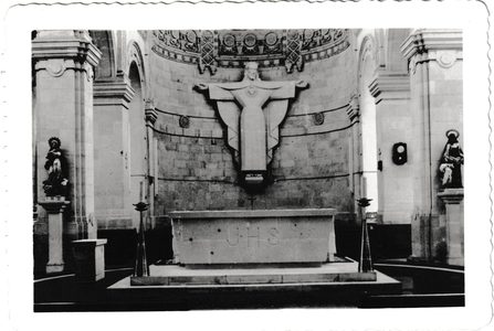 Cristo de cantera y elevación a parroquia · junio de 1968